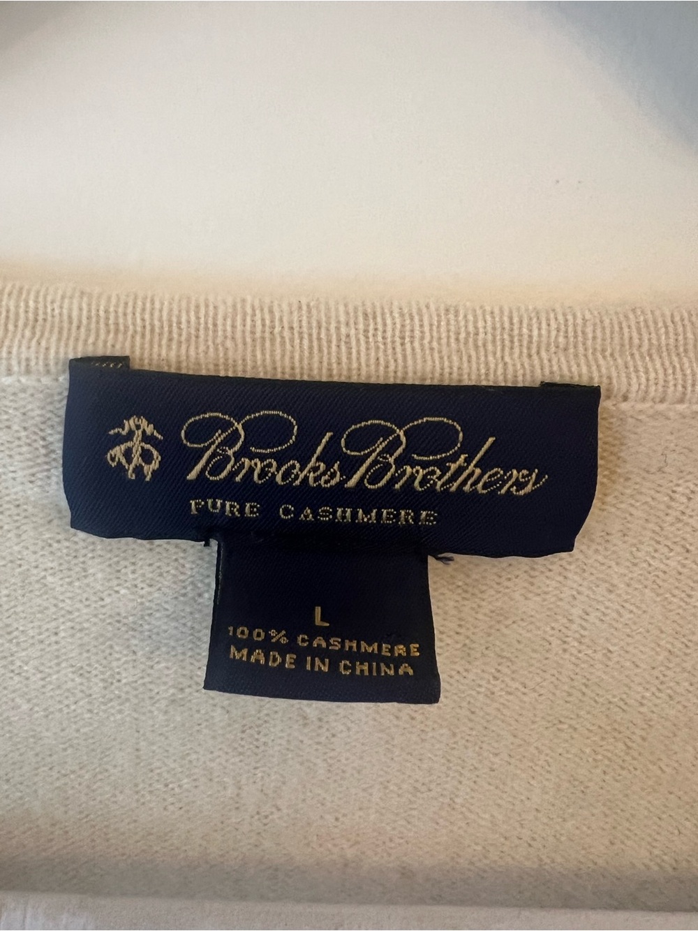 Brooks Brothers 100% Cashmere Cardigan Argyle Women's Large - Picture 8 of 9